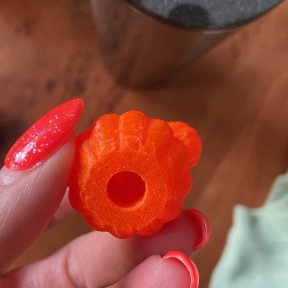 Mickey Mouse pumpkin 3D printed straw topper water cup accessory orange - Picture 11 of 13